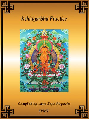 cover image of Kshitigarbha Practice eBook